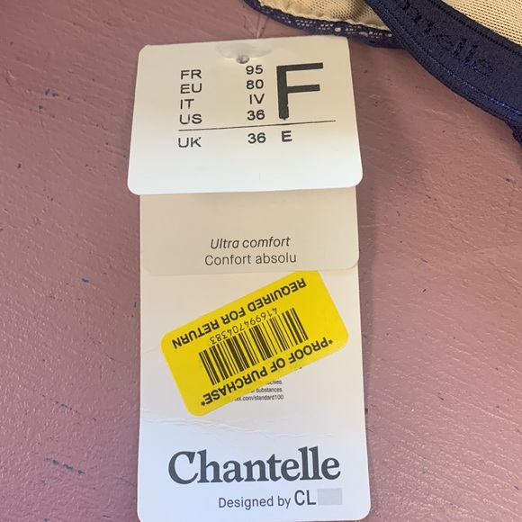 NWT Ideal Plunge T-Shirt Chantelle Bra 🌺 - Picture 7 of 8